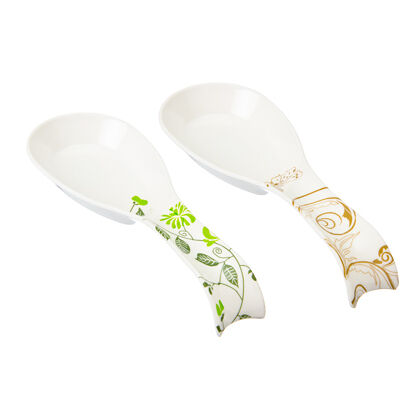 Ложка-подставка пластиковая 26 см в ассортименте