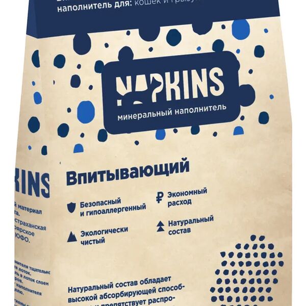 Наполнитель NAPKINS впитывающий, крупная фракция, 12 л