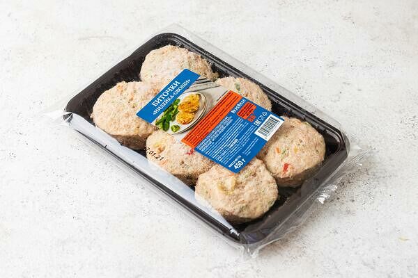 Биточки Индейка-овощи