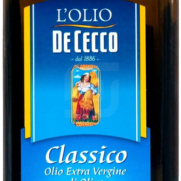 Масло оливковое De Cecco Сlassico нерафинированное, 500мл