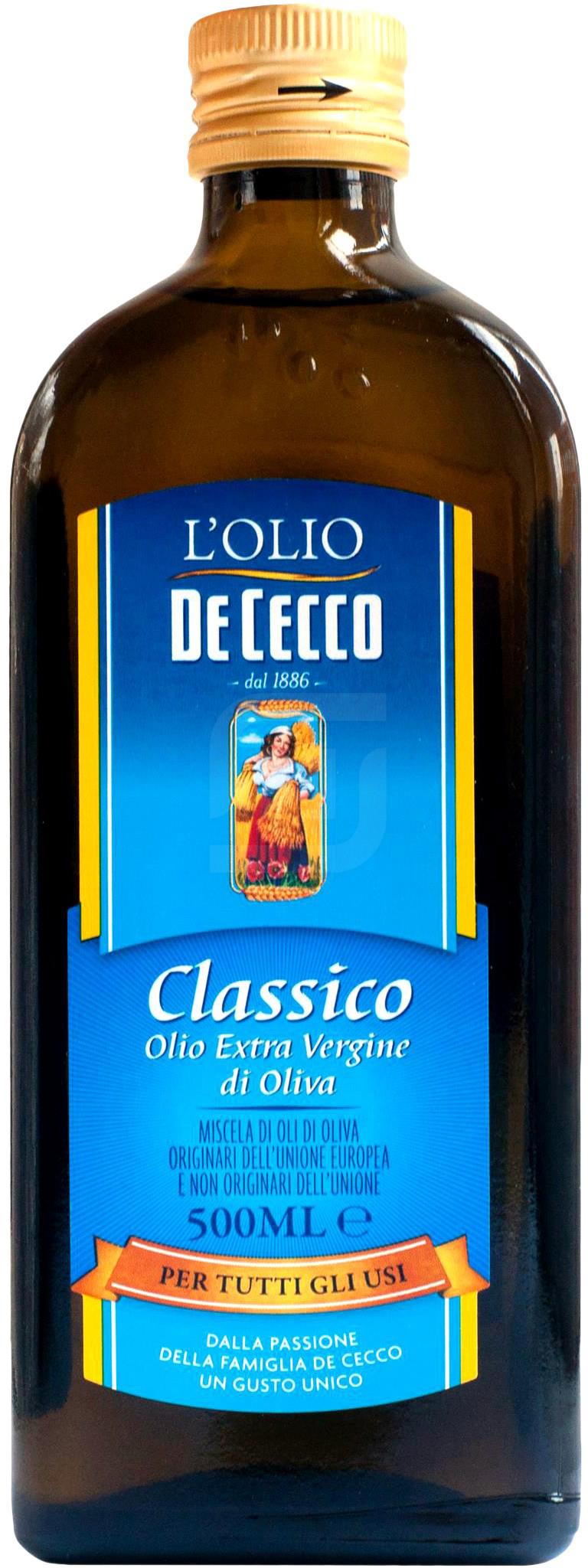 

Масло оливковое De Cecco Classico