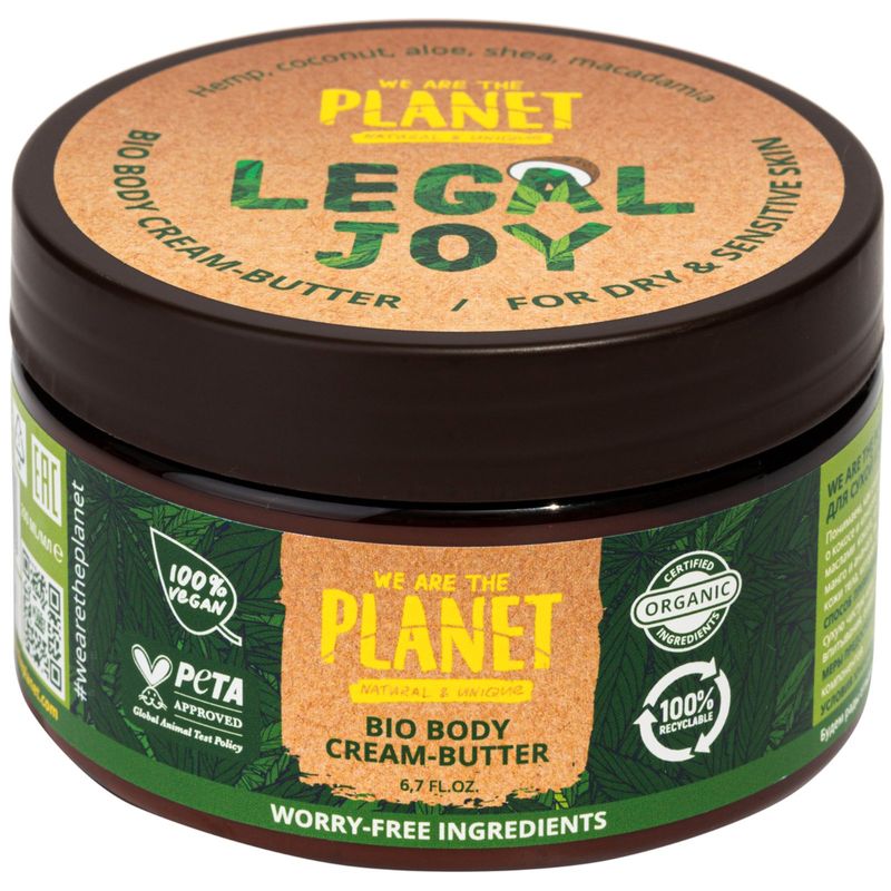 

We are the Planet Legal Joy Крем-баттер для тела 200 мл