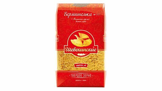 Макаронные изделия Шебекинские Вермишелька №111, 450 г