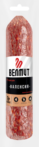 

Колбаса сырокопченая Велмит Валенсия, 200 г