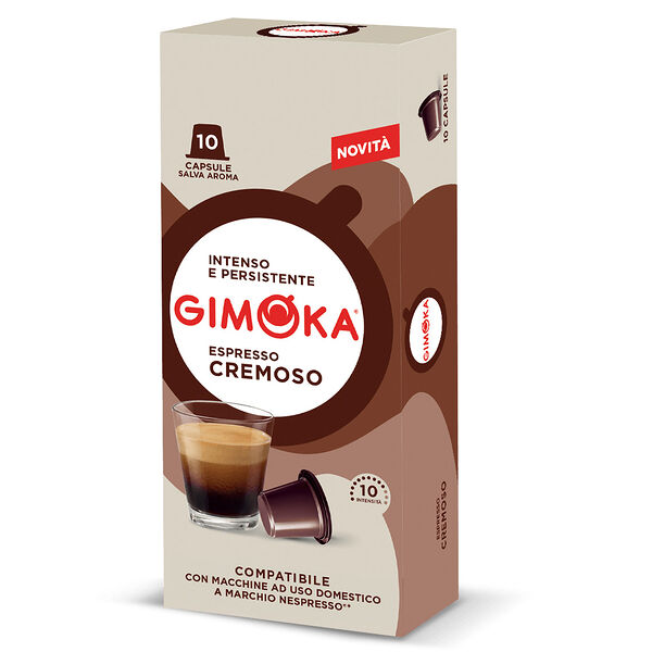 Капсулы формата Nespresso Classic, Gimoka Cremoso, 10 капсул