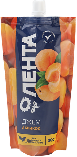 Джем ЛЕНТА Абрикос, 300г