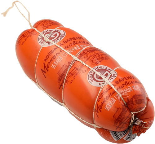 

Колбаса вареная ПФ МЕЖЕНИНОВСКАЯ Межениновская, 1-й сорт, 500г