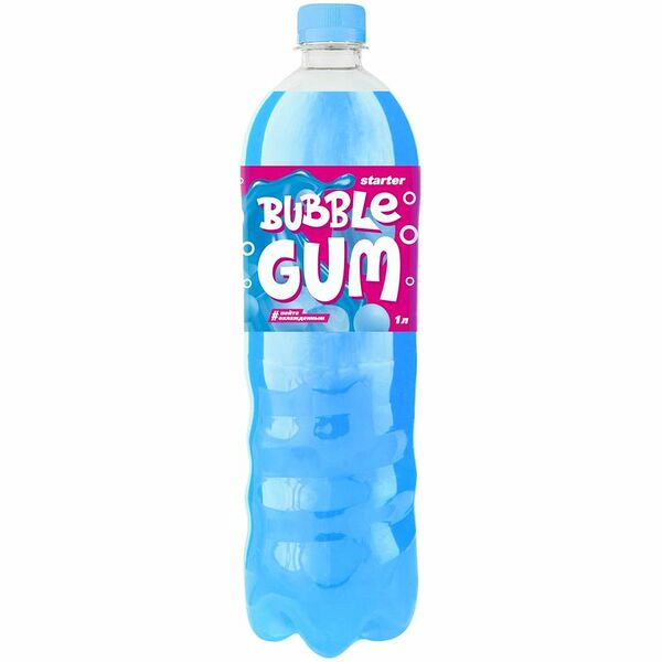 Напиток безалкогольный Starter Bubble Gum среднегазированный, 1л
