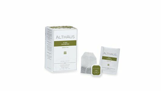 Чай зеленый ALTHAUS Жасмин Тинг Юань, 20 пакетиков, 35г