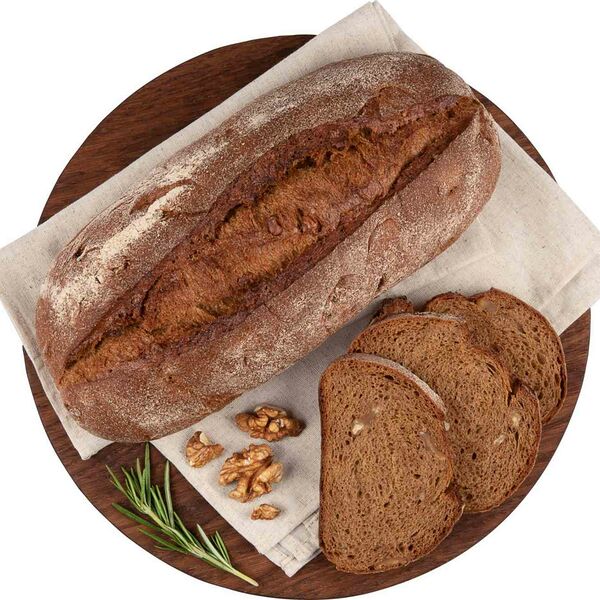 Хлеб с грецким орехом