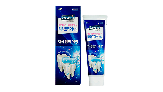 Зубная паста Lion Systema для предотвращения зубного камня 120г