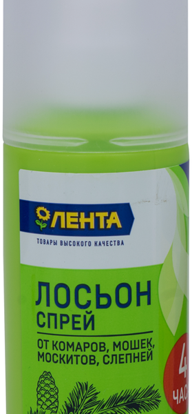 Лосьон ЛЕНТА От комаров защита до 4 часов спрей