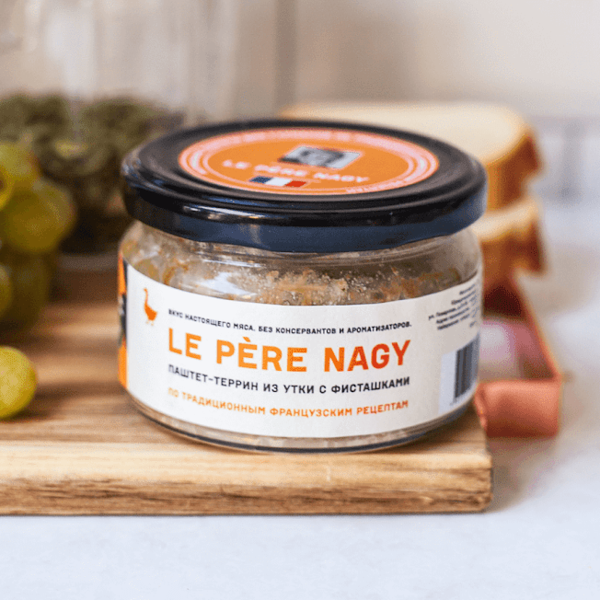 Паштет Утка с фисташками, 180гр