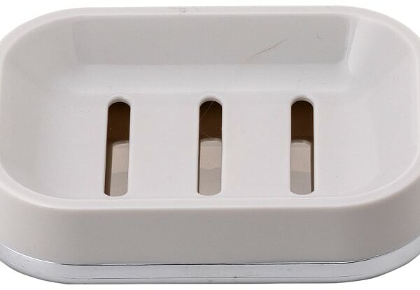 Мыльница Swensa Gloss серая