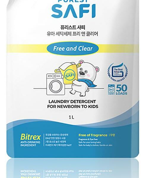 Гель для стирки Purest Safi детской одежды