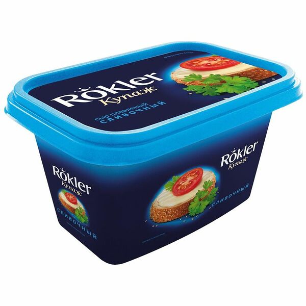 Сыр плавленый Rokler Сливочный пастообразный, 45%