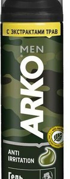Гель для бритья Arco Men Anti-Irritation 200 мл