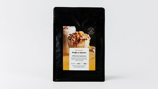 Кофе Молочная карамель в зернах ВкусВилл