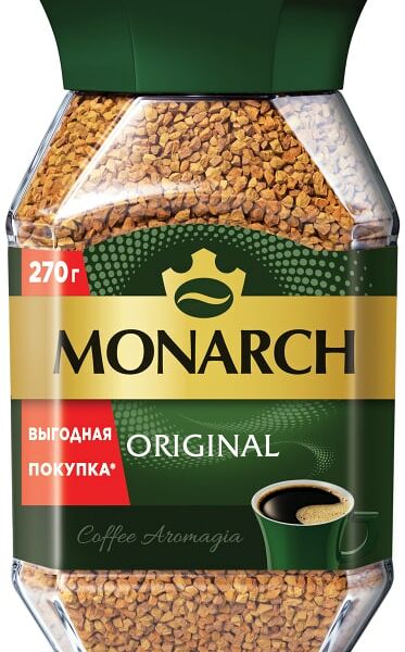 Кофе растворимый Monarch Original 270г