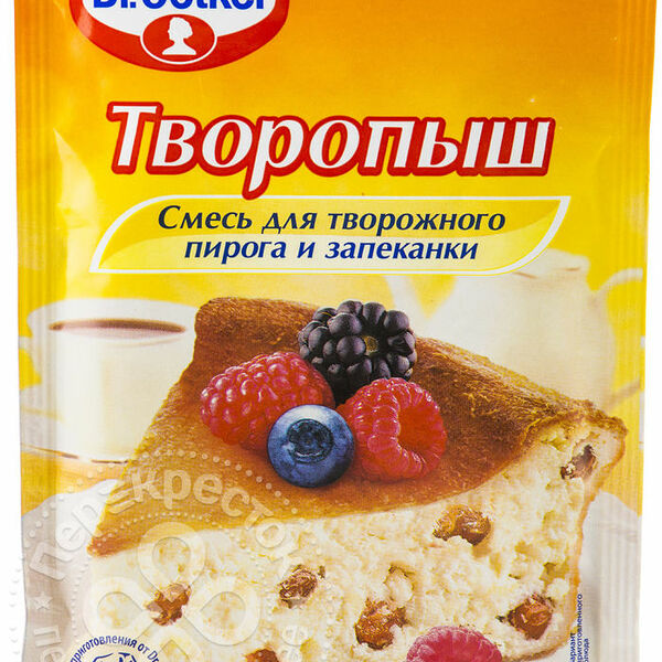 Смесь для творожного пирога и запеканки Dr. Oetker Творопыш