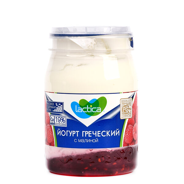 Йогурт Греческий с малиной 3%