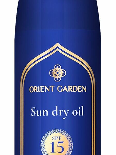 Масло для загара Orient garden сухое водостойкое Spf15 125 мл