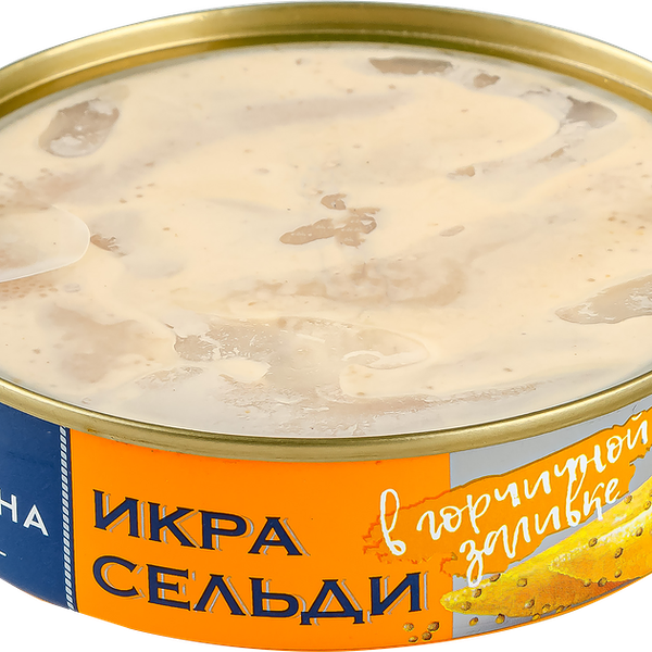 Икра сельди ястычная Путина в горчичной заливке