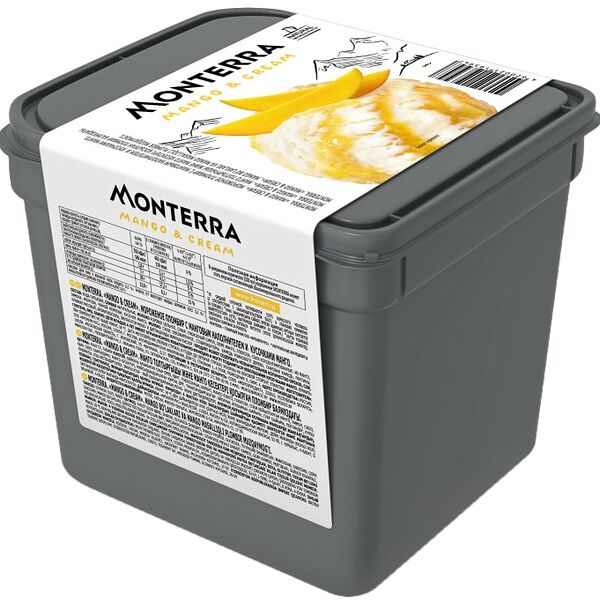Мороженое Monterra Манго-Cливки 2.4л