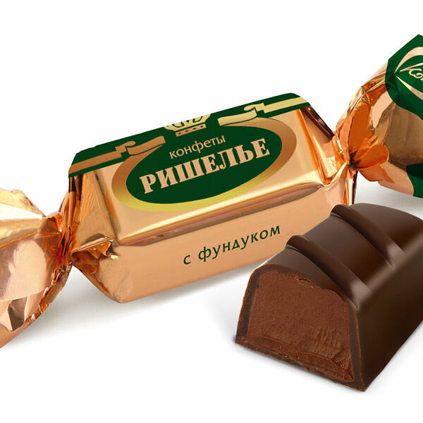 Конфеты Konti Ришелье с фундуком