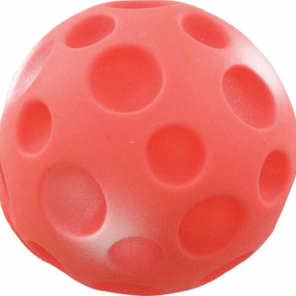 Игрушка Мяч-Луна с пищалкой Зооник для собак, 9,5 см