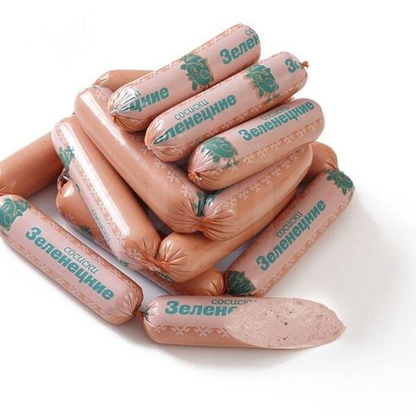 Сосиски Зеленецкие вареные мини