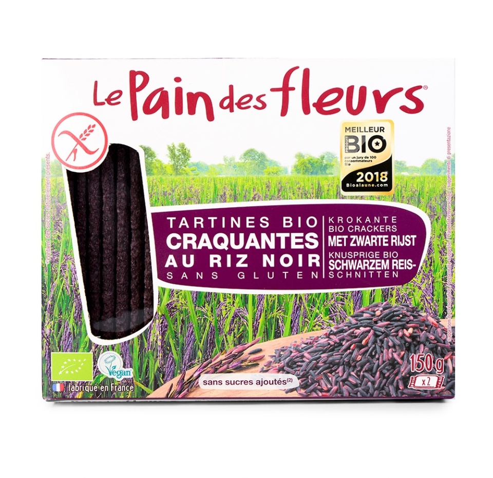 

Хлебцы Le Pain des Fleurs диетические из черного риса 150 г