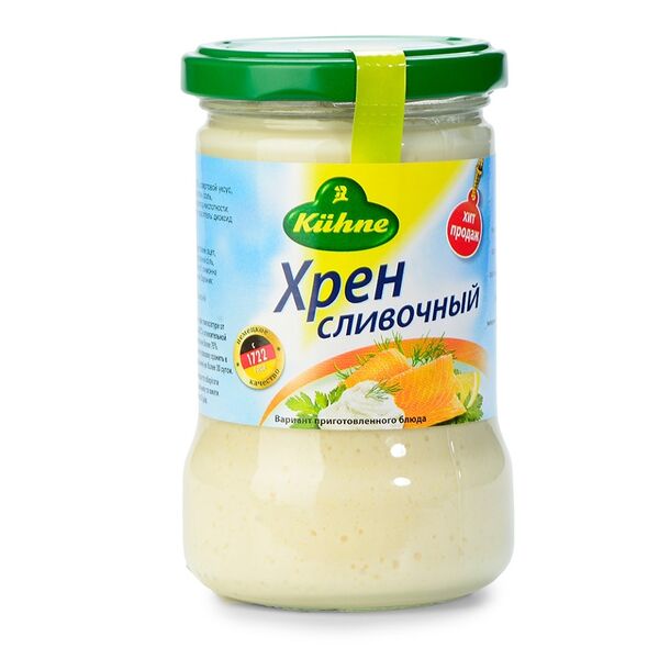 Хрен Kühne сливочный 250 г