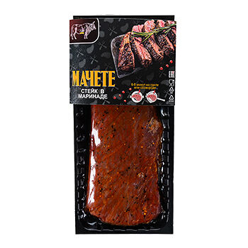 Стейк Мачете из говядины в маринаде Алабама Открытый огонь, 200 г