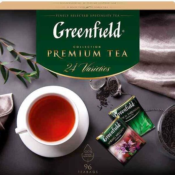 Набор чая Greenfield 24 вида