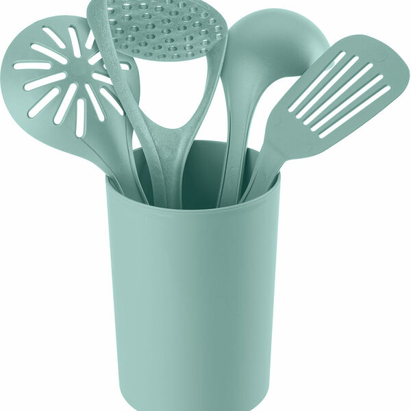 Набор кулинарных приборов с подставкой Бытпласт 5шт