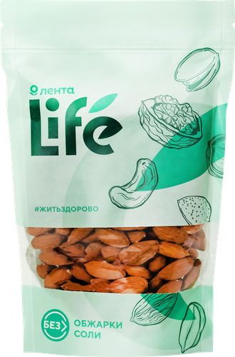 

Миндаль ЛЕНТА LIFE натуральный, 200г