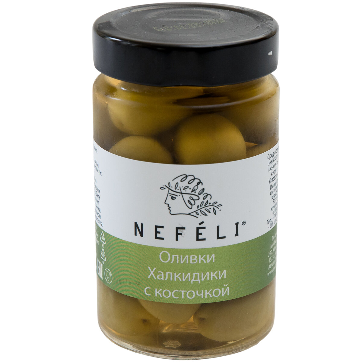 

Оливки Nefeli Халкидики с косточкой 300 мл