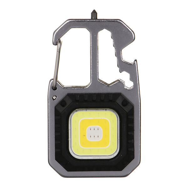 Ермак фонарь многофункциональный, 38 cob, красный свет, 7 режимов, 400мач, 4.5х8.2х2.3см