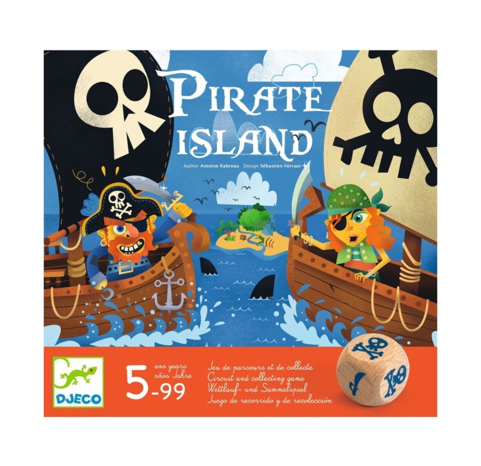 

Игра настольная «Остров пиратов» 5+, Djeco