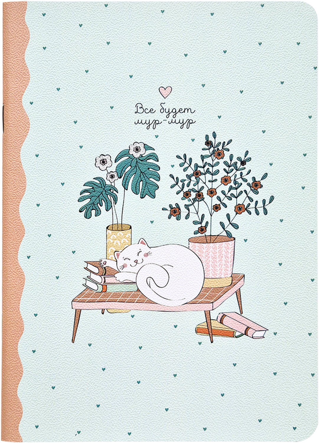 

Тетрадь общая Mur-mur А5 48 листов в клетку ТМ BeSmart (БиСмарт)