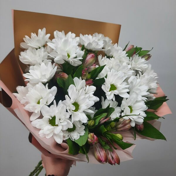 Букет из хризантем