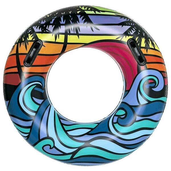 Круг для плавания надувной 36350 CoastalCastaway дизайн в ассортименте, 91 см