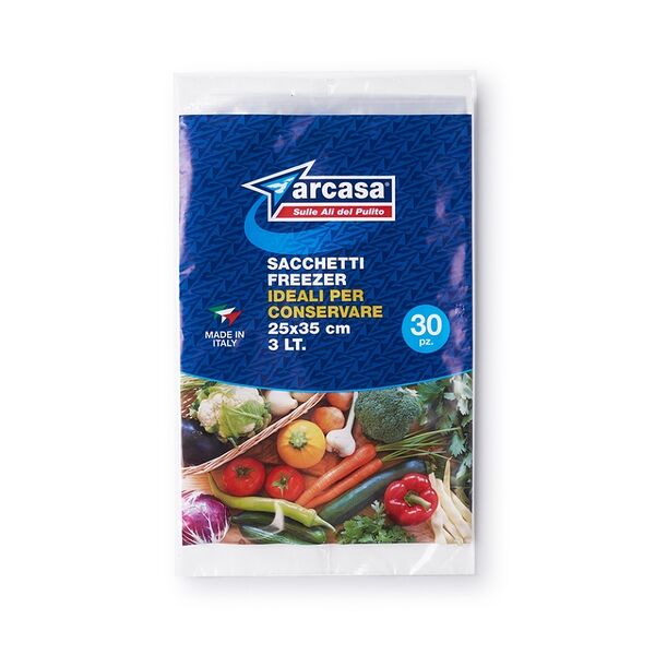 Пакеты Arcasa для заморозки 25х35 Lt. 3, 30 шт., Италия