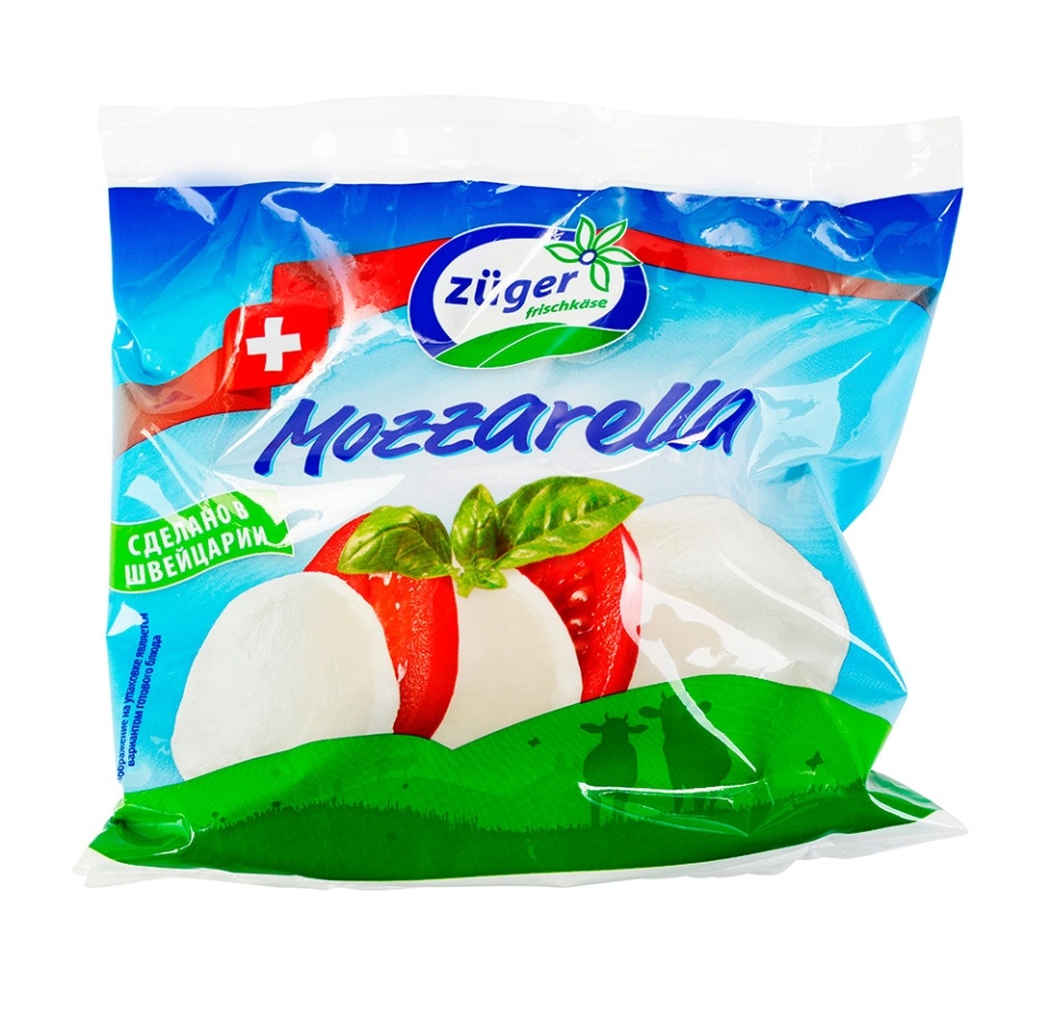 

Сыр Zuger Frischkase Моцарелла 45%, шарик 100 г