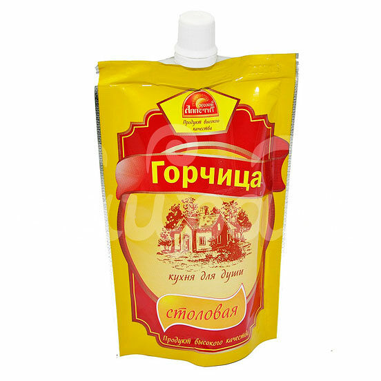 Горчица Русский Аппетит 120гр Русская дой-пак