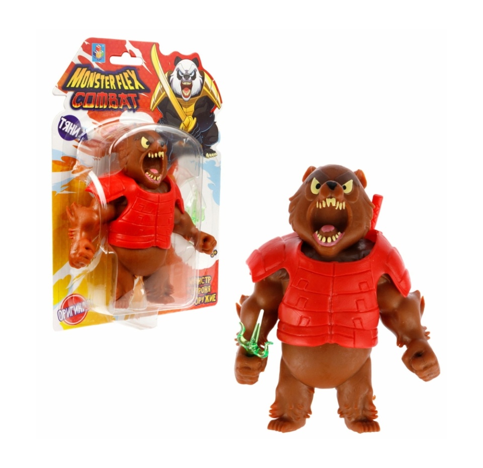 

Игрушка-антистресс 1Toy Monster Flex Combat 15 см 1 шт. цвет и дизайн в ассортименте