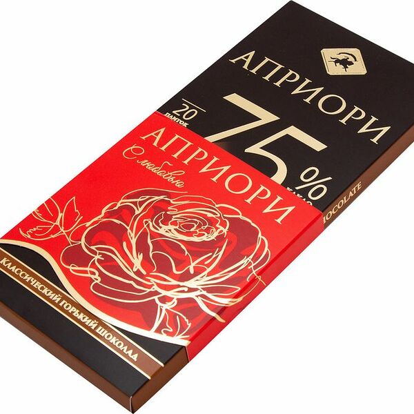 Шоколад горький Априори 75%
