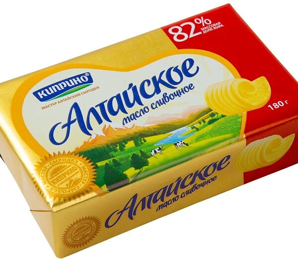 Масло Киприно Алтайское 82% 180г