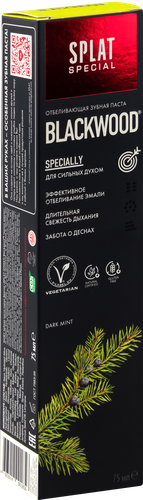 

Зубная паста Splat Special Blackwood 75 мл